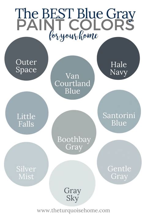 blue gray paint colors  turquoise home