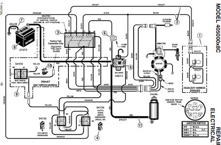 craftsman dyt  wiring diagram