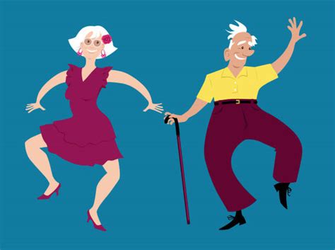 Funny Old Couple Illustrations Royalty Free Vector Graphics And Clip Art