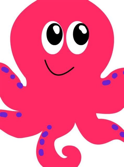 cute octopus illustration  coloring page