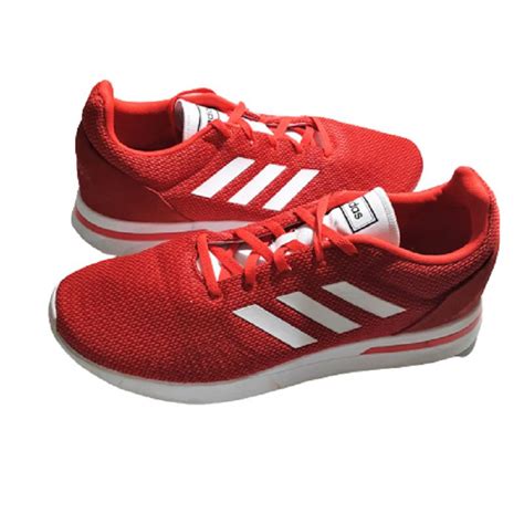 adidas ortholite float mens  red white running shoes  adidas sneaker white running