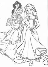 Princesse Groupe sketch template