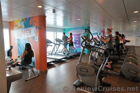 norwegian getaway gym hours spa salon