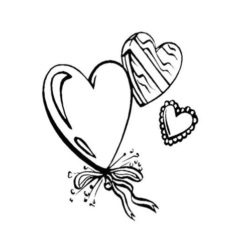 valentines day  heart coloring page  kids heart coloring