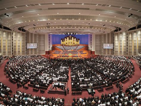 mormonism  pictures preparing   worldwide general conference