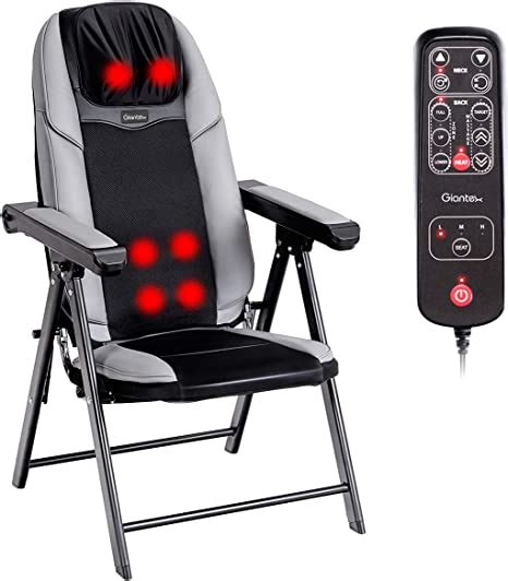 Giantex Folding Shiatsu Massage Chair With Heat Back Neck