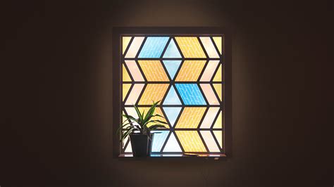 This Modern Stained Glass Window Doubles As A Solar Panel