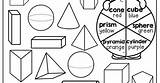 Shapes Shape Spin sketch template