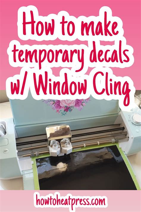 cricut window cling  custom window clings review custom