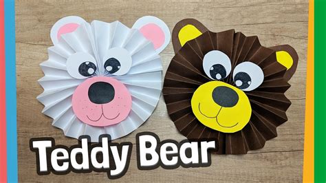 cute teddy bear craft  kids youtube