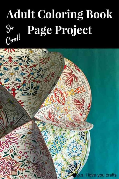 adult coloring book project ps  love  crafts