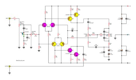 high quality tone control circuit diagram eleccircuit