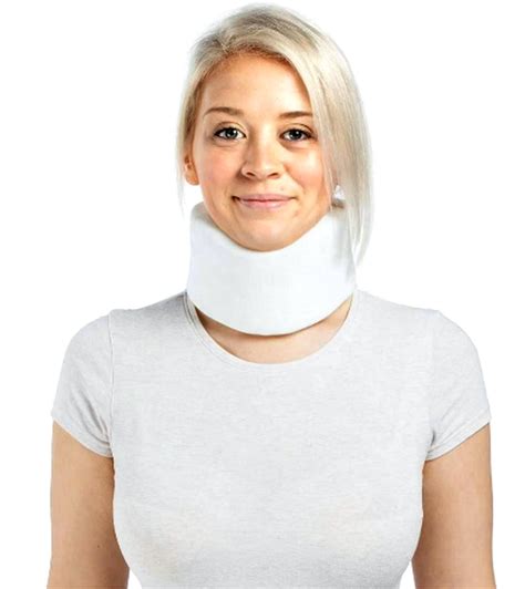 neck brace cervical collar soft foam  neck pain relief  adjustable neck support