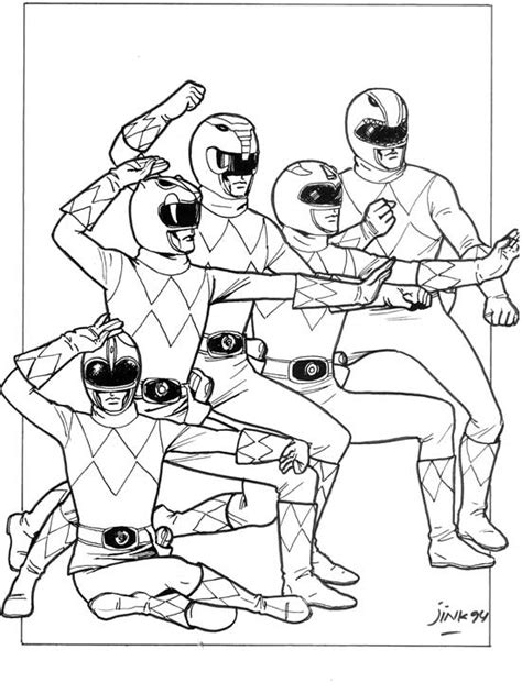 original power rangers coloring pages  getcoloringscom