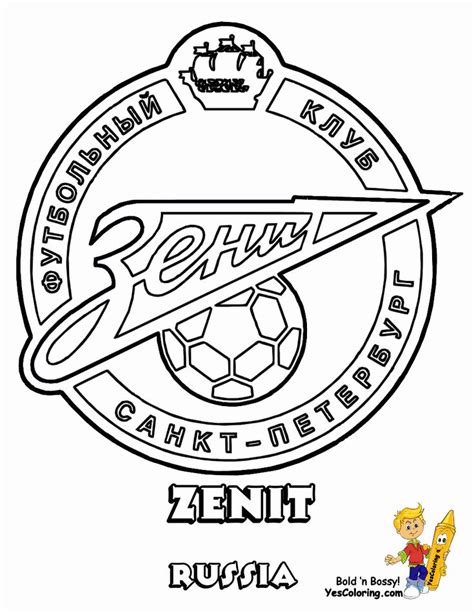 coloring pages soccer teams warehouse  ideas