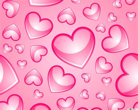pink heart wallpaper hd  wallpaper teahubio