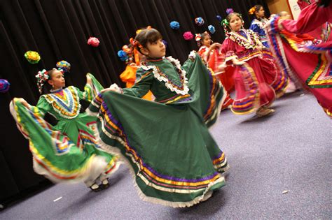young dancers perform  mexican folk dance  portal  texas history