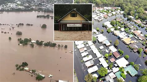 devastating  show flood damage  nsw mid north coast