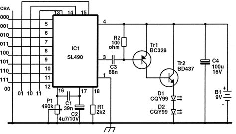 circuit diagram remote control