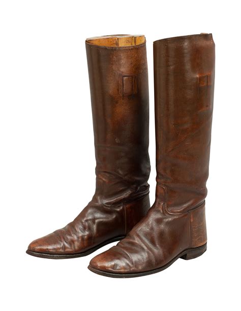 Brown Leather Riding Boots