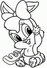 Coloring Pages Looney Tunes Baby Cute Bunny Colouring Printable Cartoon Lola Google Color Easter Books Kids Disney Popular Tune Getdrawings sketch template