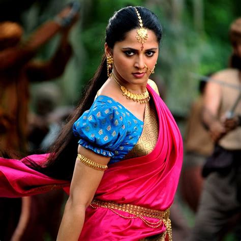 anushka shetty as devsena unseen images from bahubali actress anushka