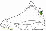 Jordan Air Coloring 13 Pages Shoes Sneakers Shoe Basketball Jordans Nike Drawing Retro Printable Template Michael Doernbecher Sheets Colouring Sneaker sketch template