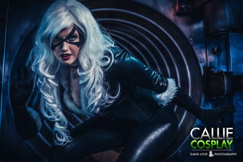 amazing black cat cosplay by callie cosplay — geektyrant