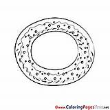 Coloring Sheets Bagel Pages Food Hits 1687 sketch template