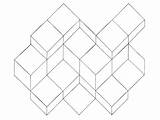 Vasarely Ausmalbilder Kunstunterricht Vorlagen Geometrische Besuchen Zeichnen sketch template