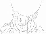 Pennywise Clowns sketch template