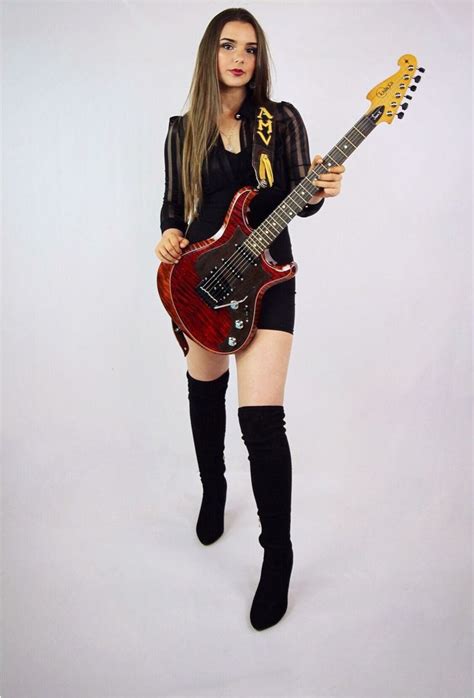 pin by joel on guitar guitar girl female guitarist fender