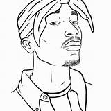Tupac Rapper 2pac Sketch Cardi Xcolorings Cent Gangster Lineart Shakur Zeichnung 640px Afro 26k 드로잉 Gemerkt Dessins Vu sketch template