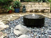 pebble landscaping ideas outdoor gardens backyard