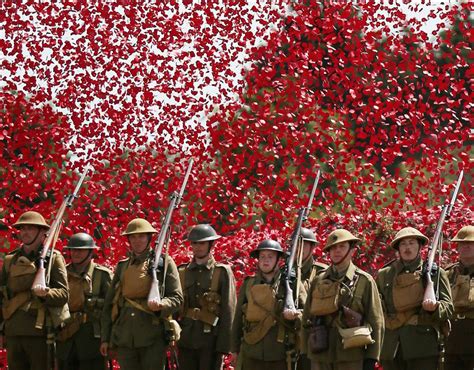 how can you get a gold poppy pin to remember the battle of