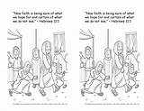 Hebrews Coloring Pages Bible Board Verse Kids Lesson Spirit Choose John Crafts Sunday School Christian sketch template