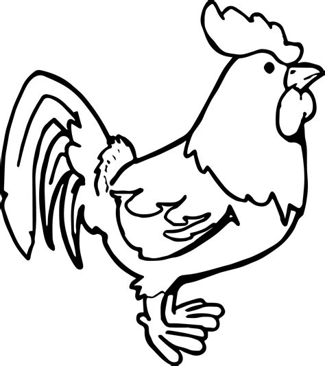 easy chicken coloring pages coloring pages