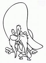 Sam Yosemite Looney Coloring Pages Tunes Drawing Cartoon Tattoo Cartoons Getdrawings Yahoo Search sketch template