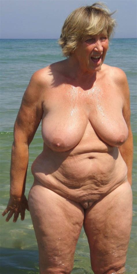old woman with wrinkled skin and huge saggy boobs original picture 15