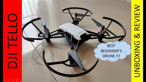 dji tello  beginners drone unboxing  started trial runs jolly boyz youtube