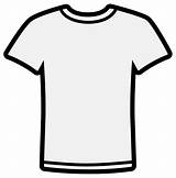 Outline Tshirt Cartoon Shirt Clipart Clip sketch template