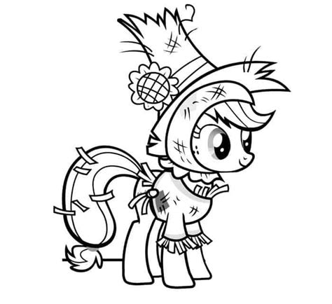 halloween   pony coloring pages inerletboo