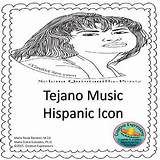 Selena Coloring Quintanilla Hispanic Tejano Teacher sketch template