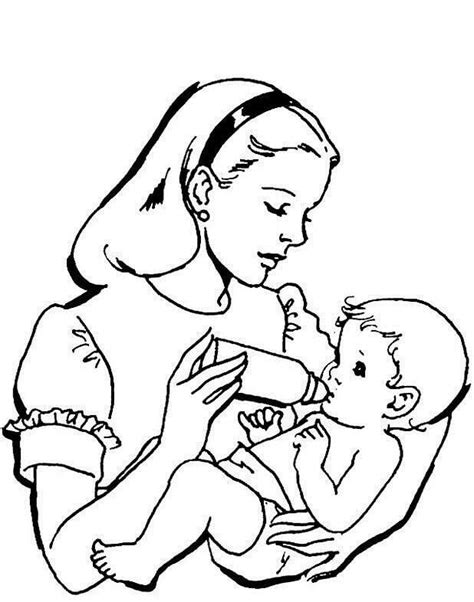 cute  latest baby coloring pages