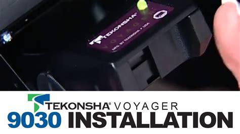tekonsha voyager  brake controller installation youtube