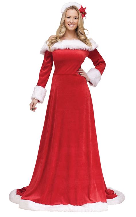 lady santa mrs claus dress santa dress women santa dress costume