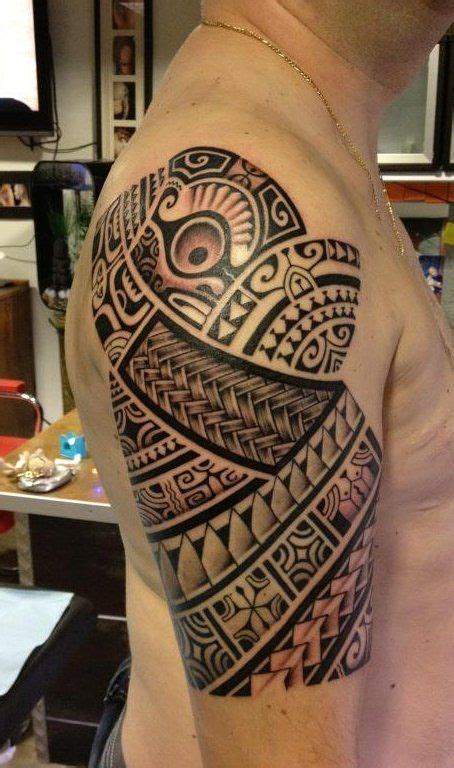 upper shoulder tattoos  men