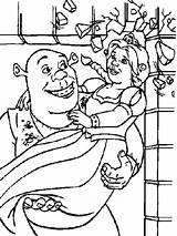 Shrek Coloring Fiona Princess Carrying Pages Beloved His Getcolorings Printable Getdrawings sketch template