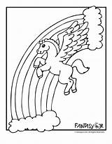 Pegasus Coloringhome Unicorns Malvorlagen sketch template