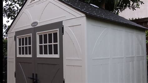 craftsman outdoor storage sheds youtube